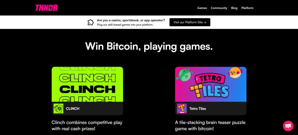 thndr games play games to earn bitcoins for free