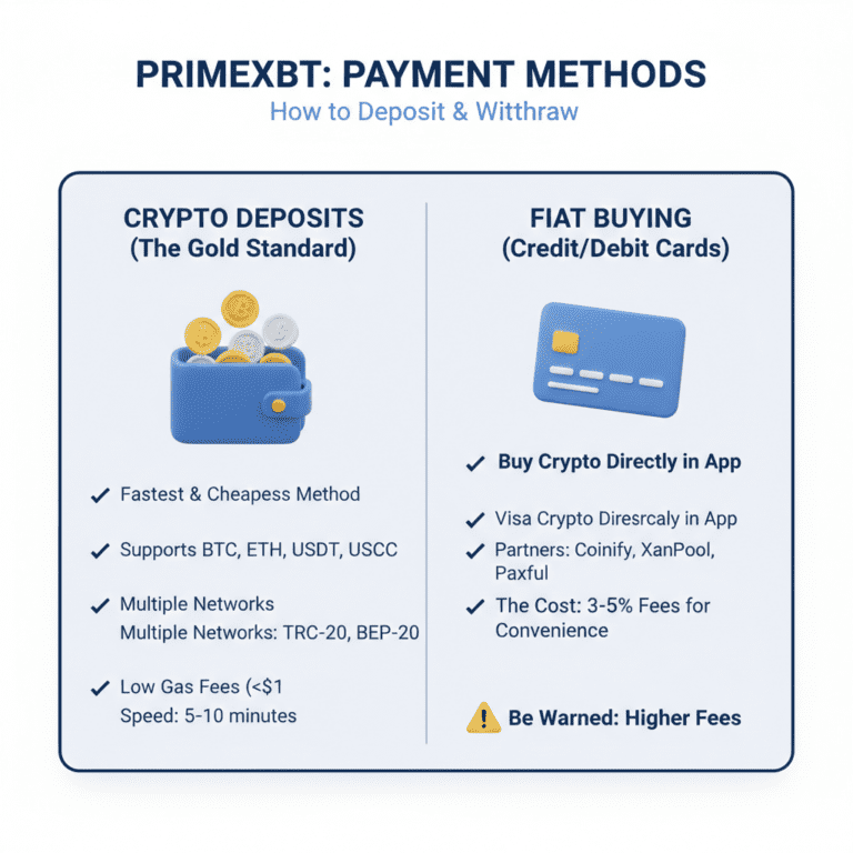 primexbt payment methods - primexbt review 2026