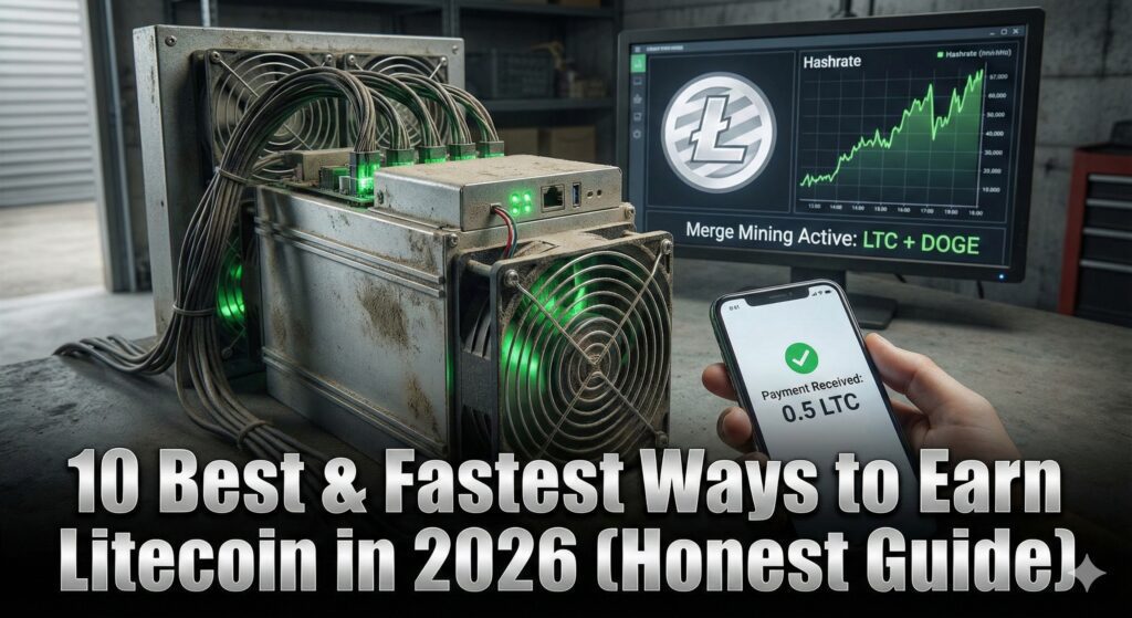 best & fastest ways to earn litecoin