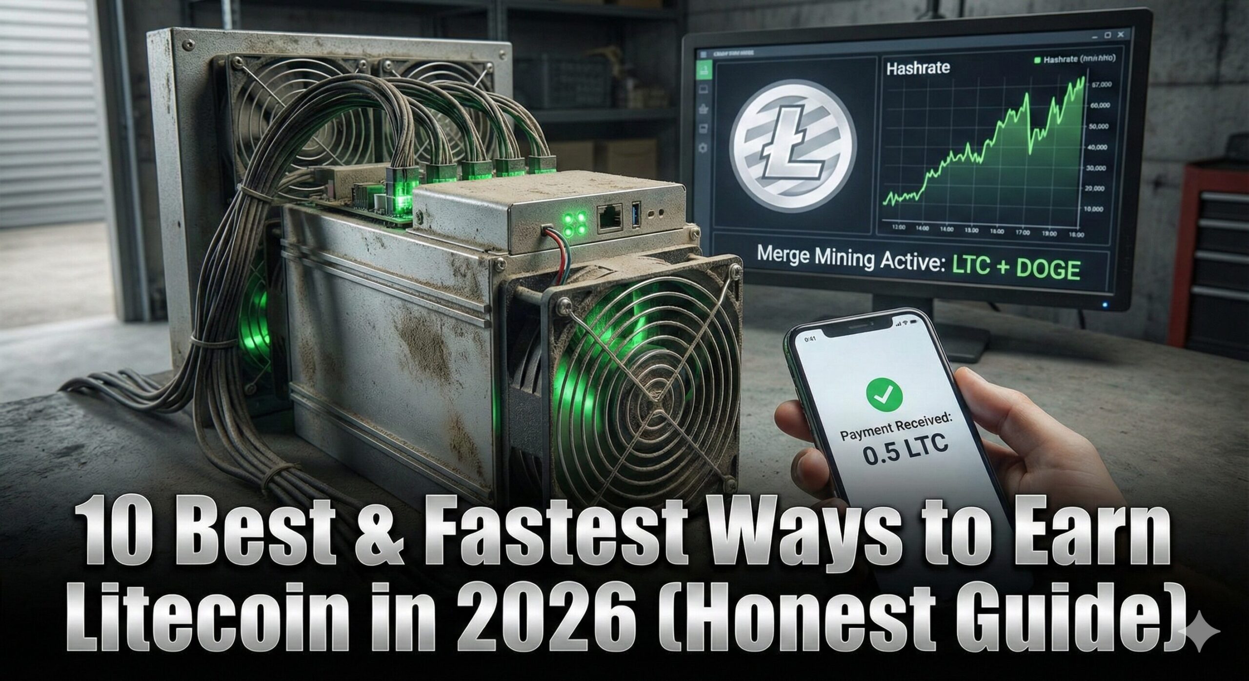 best & fastest ways to earn litecoin