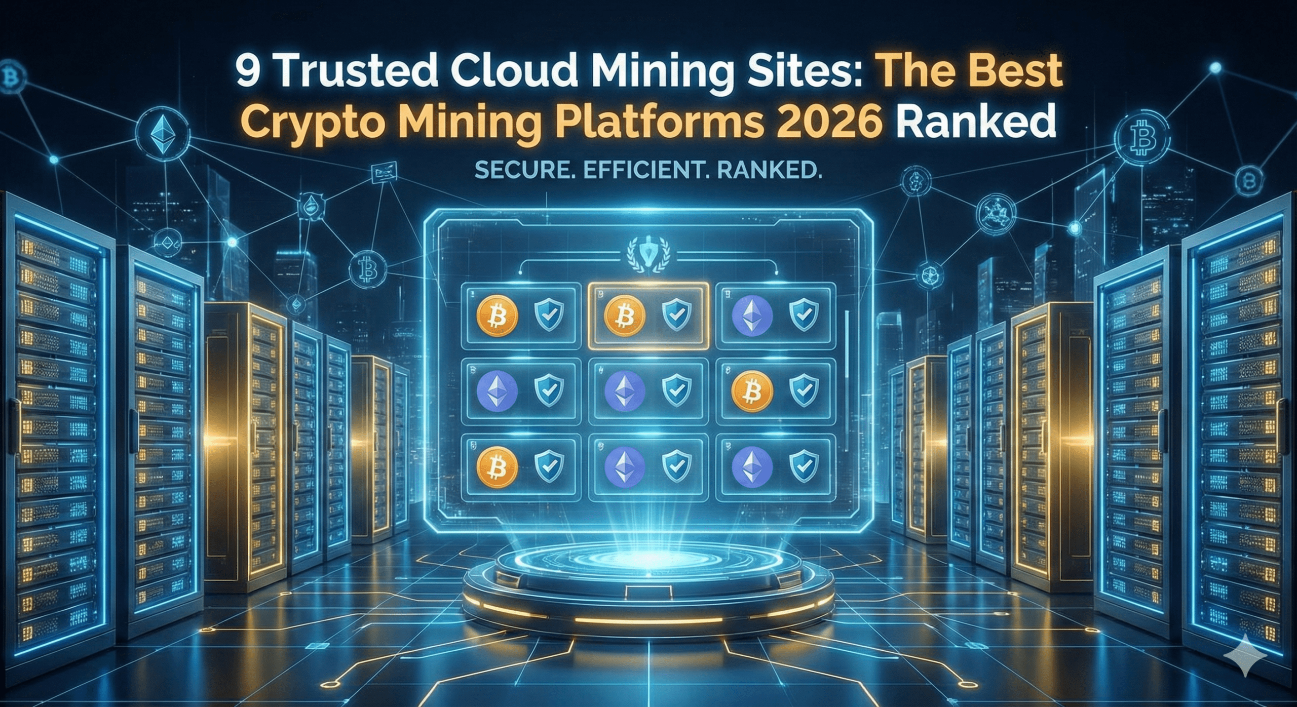 9 Trusted Cloud Mining Sites: The Best Crypto Mining Platforms 2026 Ranked