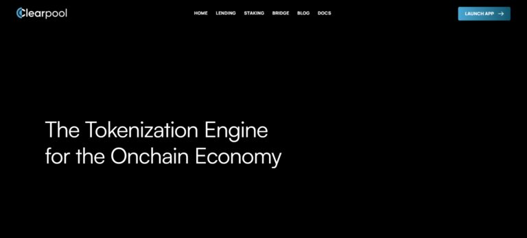 Clearpool one of the best rwa crypto project