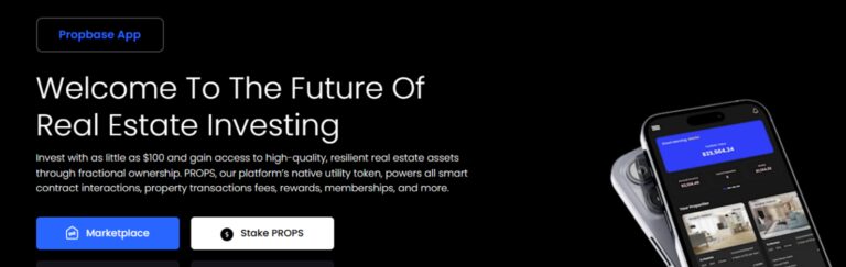 PropBase one of the best RWA crypto projects.