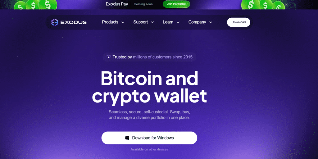 exodus wallet Solana wallet for NFTs