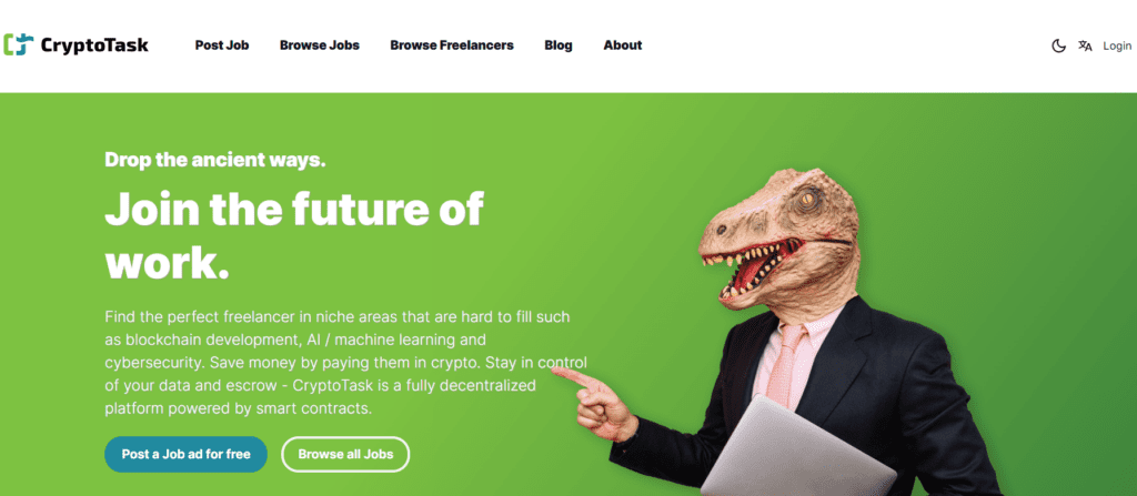 7 Best Crypto Freelance Sites to Get Paid in Bitcoin in 2026 6 cryptotask Best Crypto Freelance Sites to Get Paid in Bitcoin