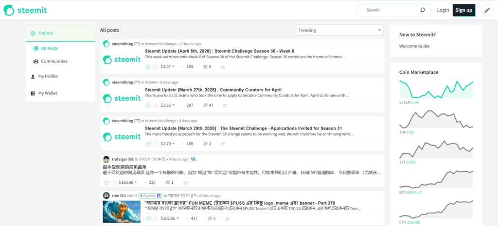 steemit 7 best crypto write-to-earn platforms in 2026