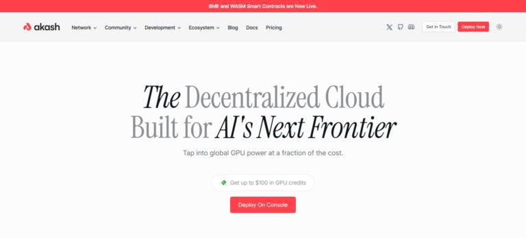 akash network is fifth on the best DEPIN coins list