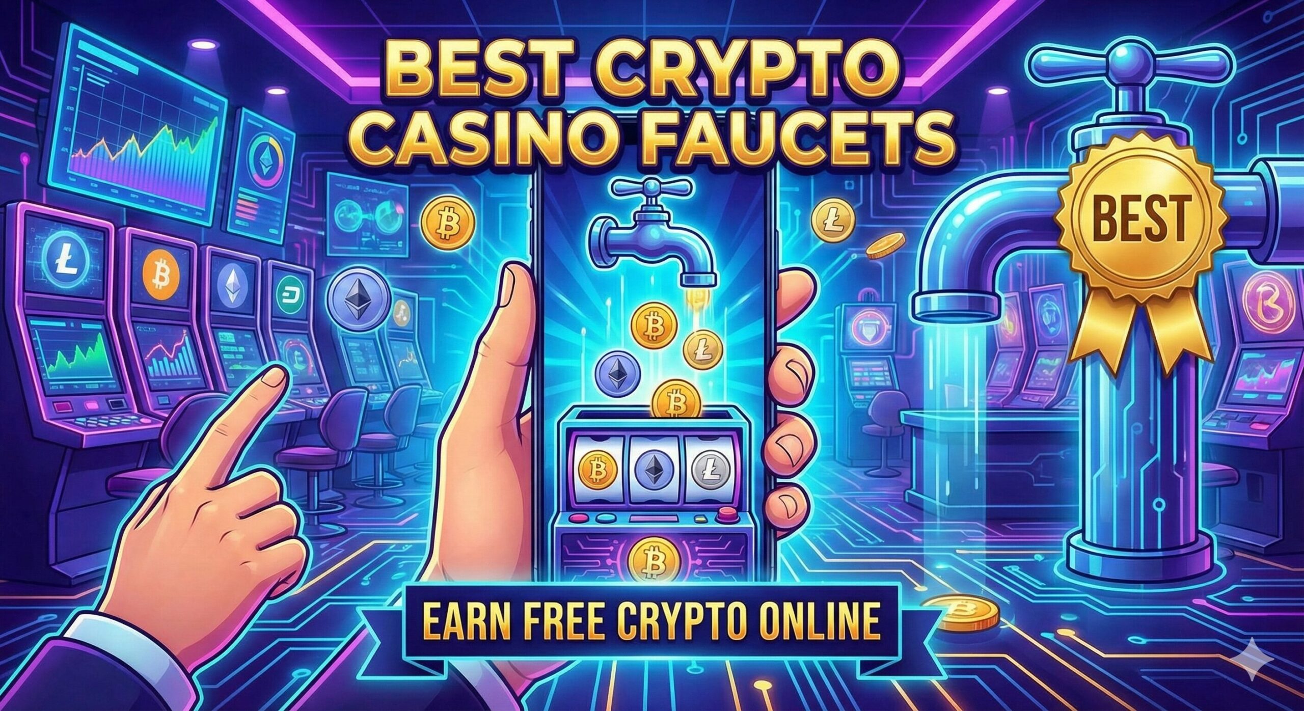 best crypto casino fauctes