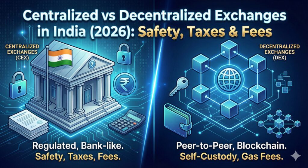 centralized vs decentralized exchanges in india