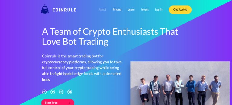coinrule one of the best crypto trading bots for beginners