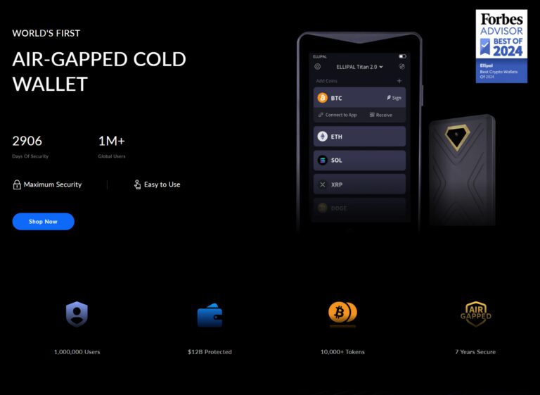 ellipal one of the best cold wallets