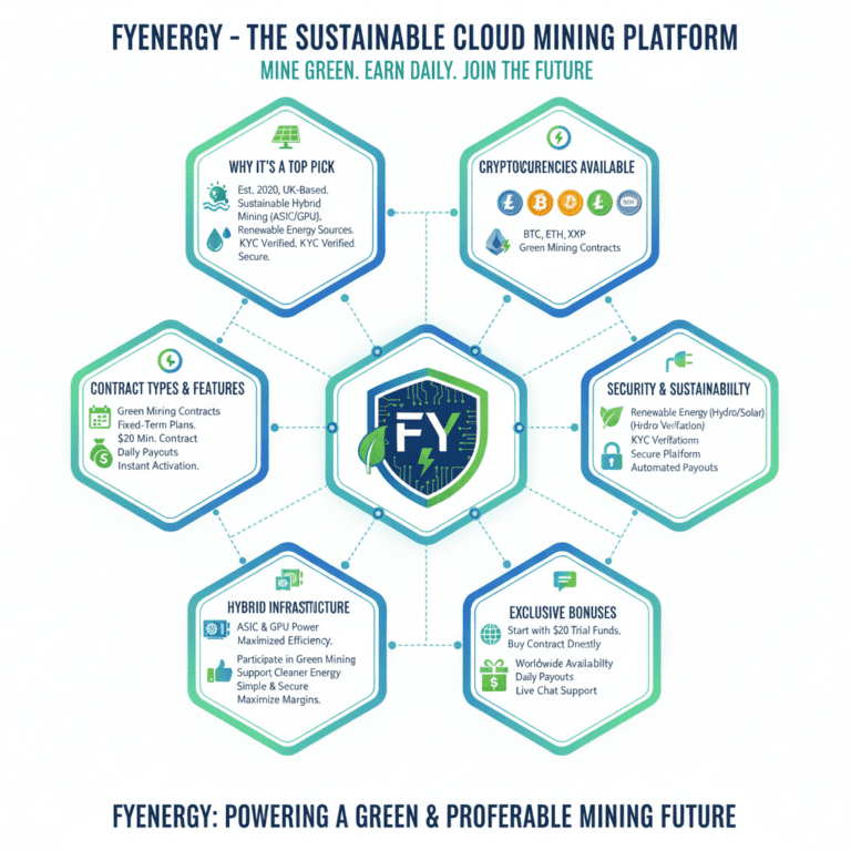 fyenergy one of the best trusted cloud mining sites