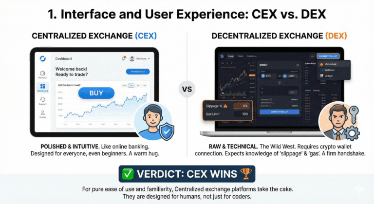 CEX vs DEX: The Ultimate Guide to Centralized vs Decentralized Crypto Exchanges 2 cex vs dex - Centralized vs Decentralized Crypto Exchanges
