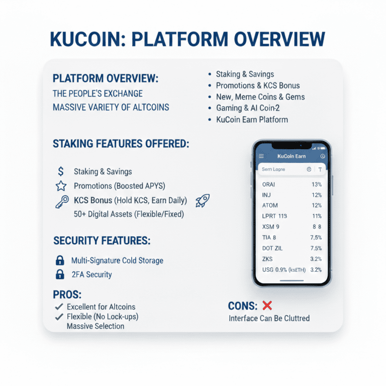 The 10 Best crypto Staking Platforms 2026 (An In-Depth Guide for Passive Income) 6 kucoin one of the best crypto staking platforms