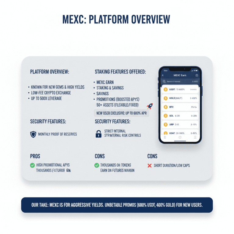 The 10 Best crypto Staking Platforms 2026 (An In-Depth Guide for Passive Income) 7 mexc staking one of the best crypto staking platforms