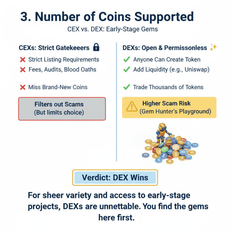 CEX vs DEX: The Ultimate Guide to Centralized vs Decentralized Crypto Exchanges 4 CEX vs DEX: The Ultimate Guide to Centralized vs Decentralized Crypto Exchanges
