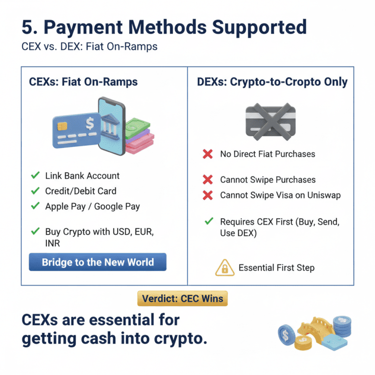 CEX vs DEX: The Ultimate Guide to Centralized vs Decentralized Crypto Exchanges 6 CEX vs DEX: The Ultimate Guide to Centralized vs Decentralized Crypto Exchanges