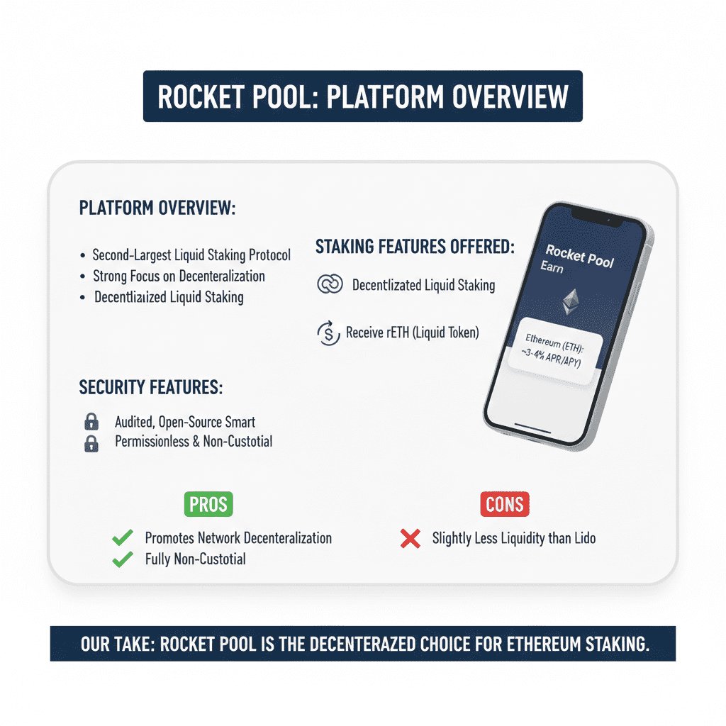 The 10 Best crypto Staking Platforms 2026 (An In-Depth Guide for Passive Income) 9 rocketpool staking one of the best crypto staking platforms