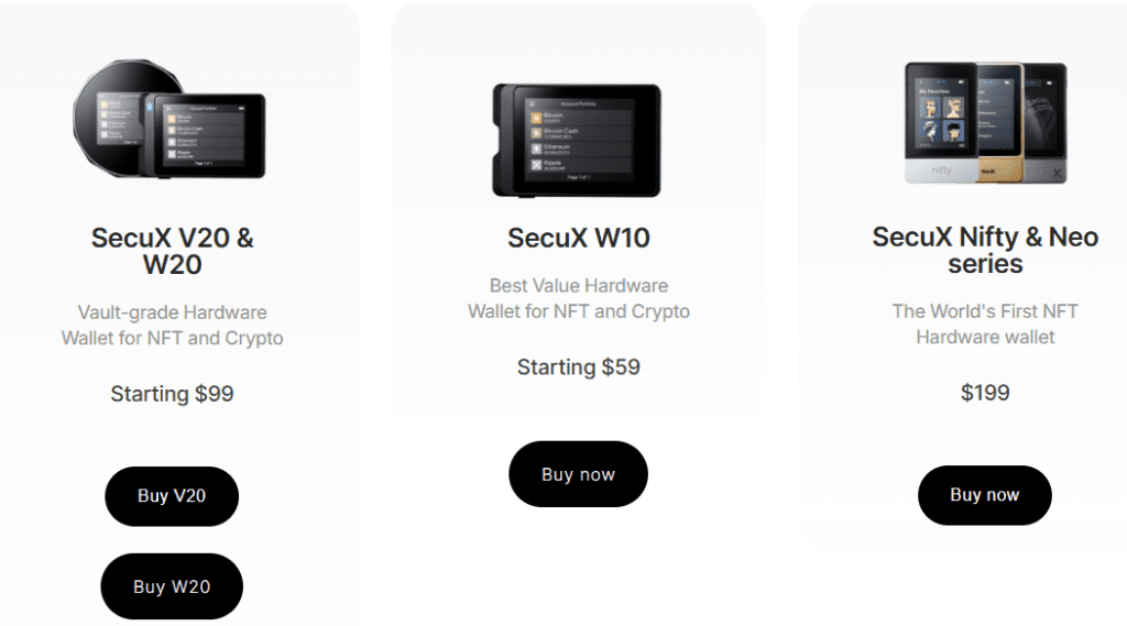 secux wallet