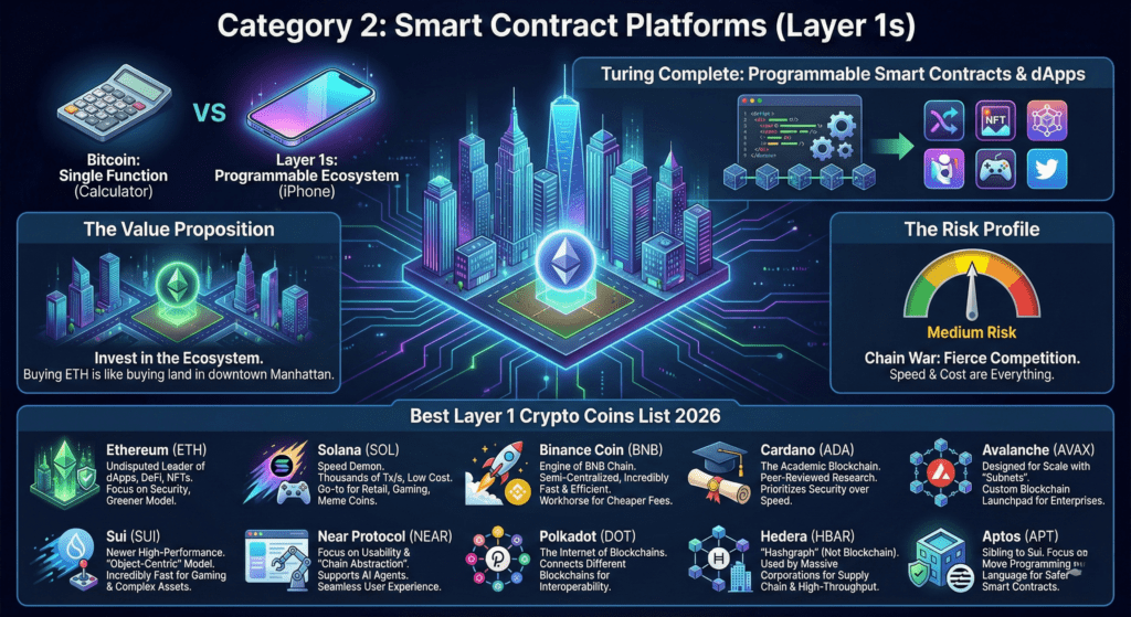 types of cryptocurrencies