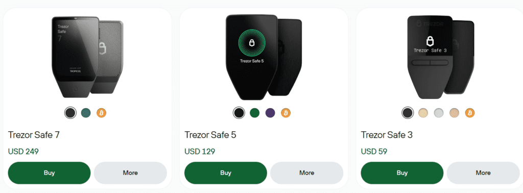 Trezor one of the best crypto wallets app amount different types of crypto wallets