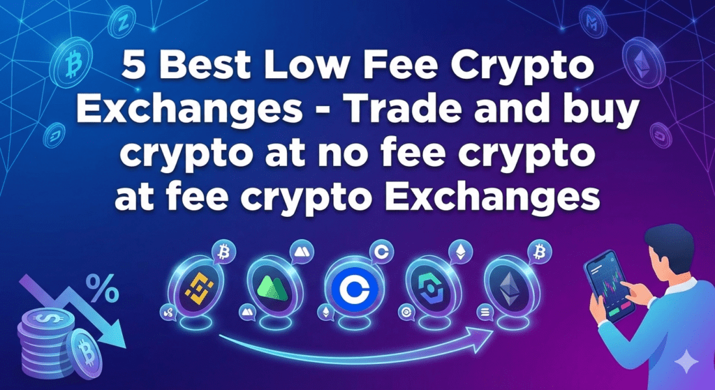 The 5 Best Low Fee Crypto Exchanges - Trade and buy crypto at no fee crypto Exchanges