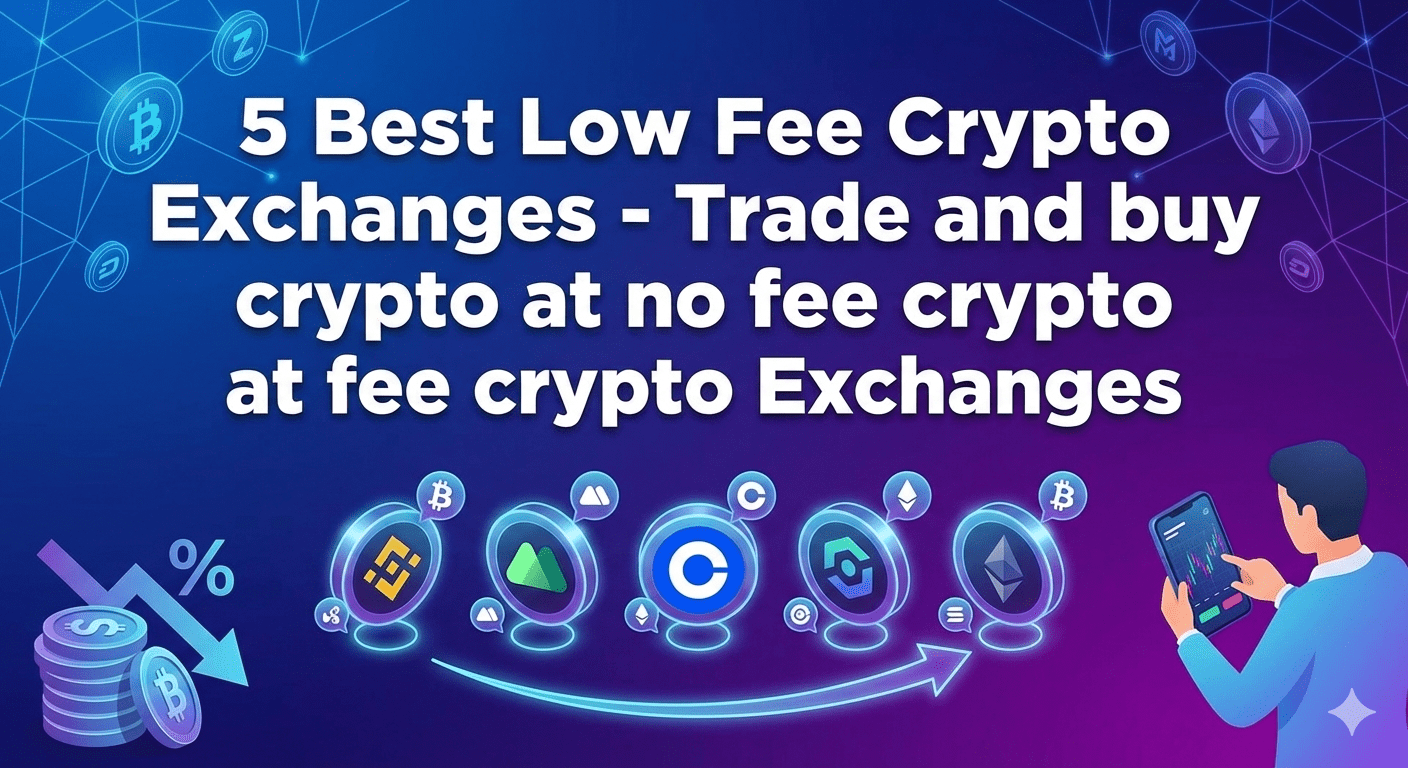 The 5 Best Low Fee Crypto Exchanges - Trade and buy crypto at no fee crypto Exchanges