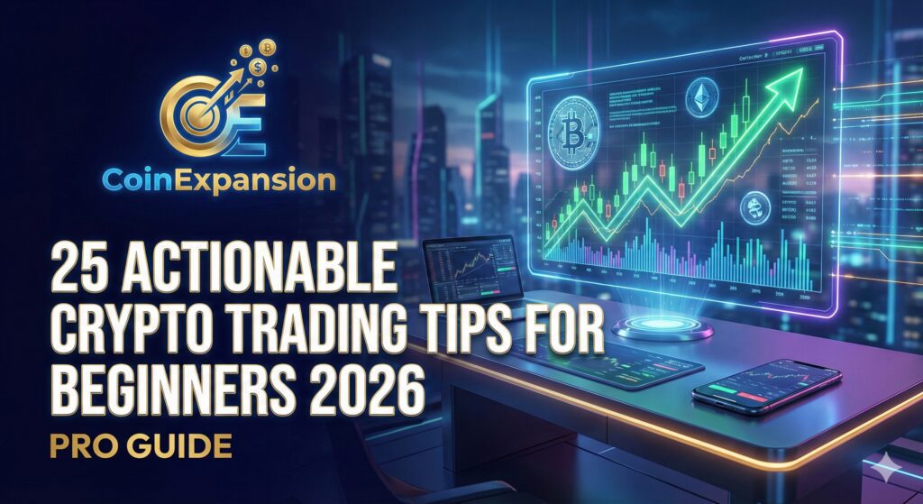 actionable crypto trading tips for beginners 2026.