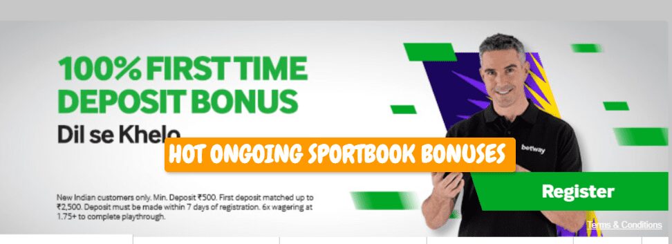 Hot ongoing sportbook bonuses