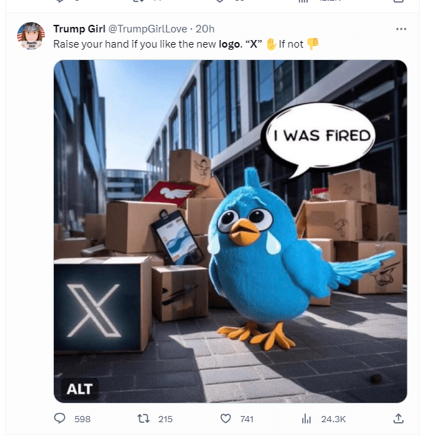 Goodbye to the Beloved Blue Bird: Musk changed the Twitter Logo to "X" image 12
