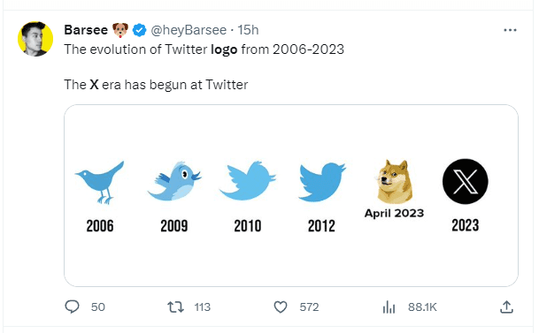 Goodbye to the Beloved Blue Bird: Musk changed the Twitter Logo to "X" image 13
