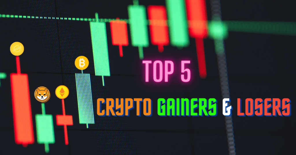 Top 5 Lucrative Crypto Gainers and Losers This Week (July 29-Aug 5 2023) Top 5 Crypto Gainers & Losers