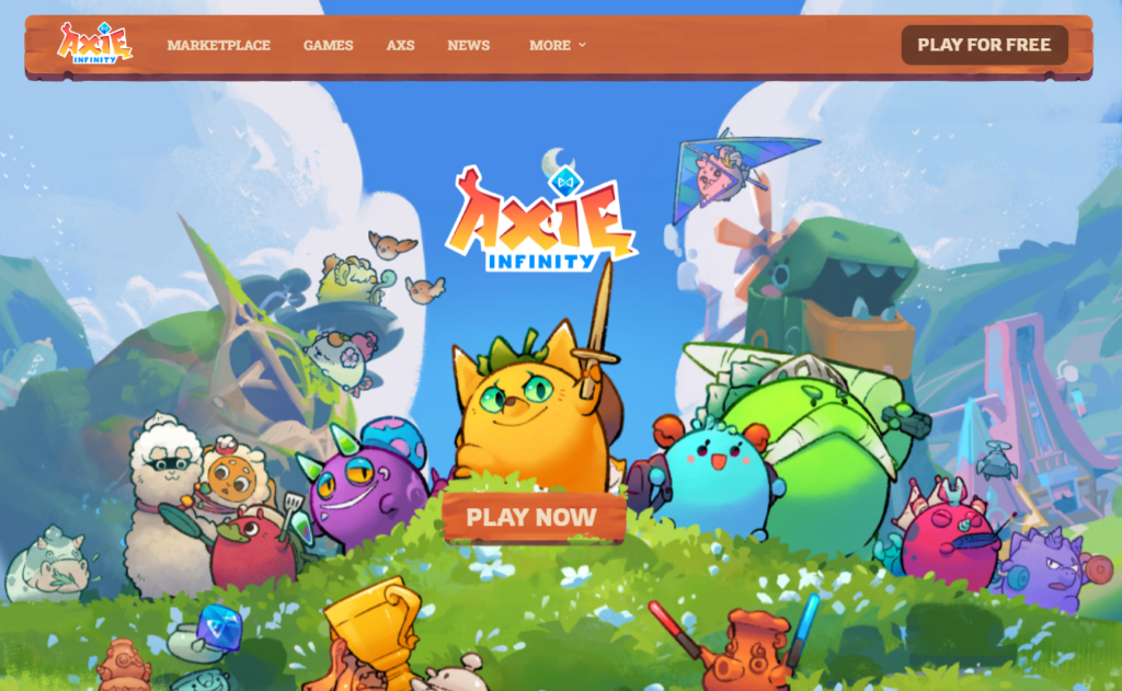 Top 6 Collectibles & NFTs Tokens this week by Market Capitalization Axie Infinity