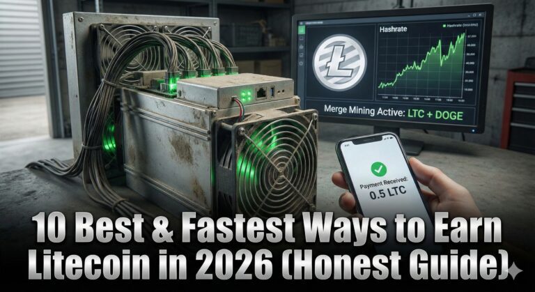 best & fastest ways to earn litecoin