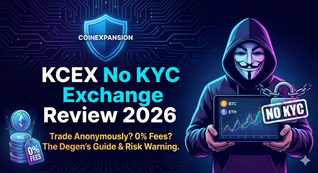 KCEX NO KYC EXCHANGE REVIEW