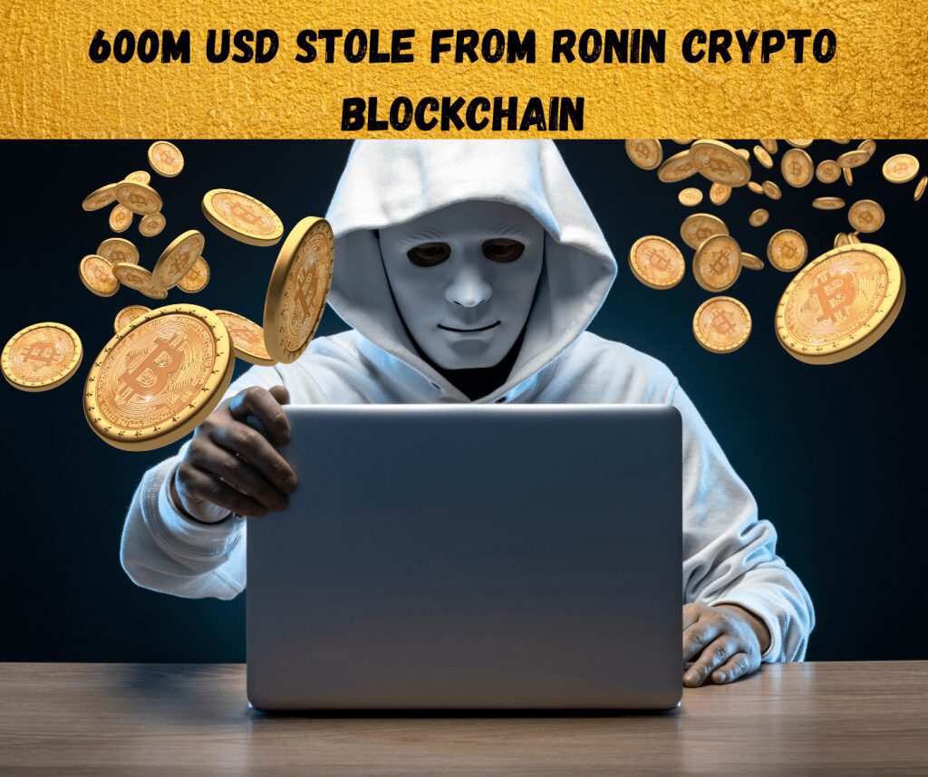 600M USD Stole from Ronin