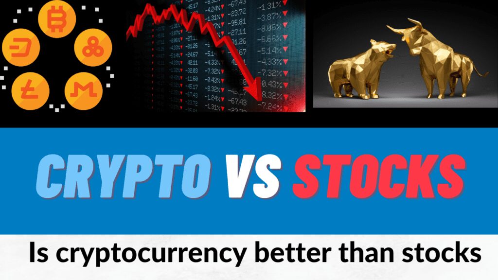 is cryptocurrency better than stocks