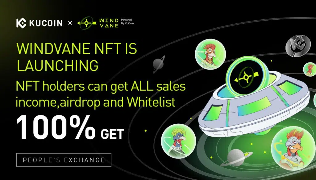 Best NFT Marketplace of 2023 - NFT Markets For Beginners Kucoin windvane NFT collection