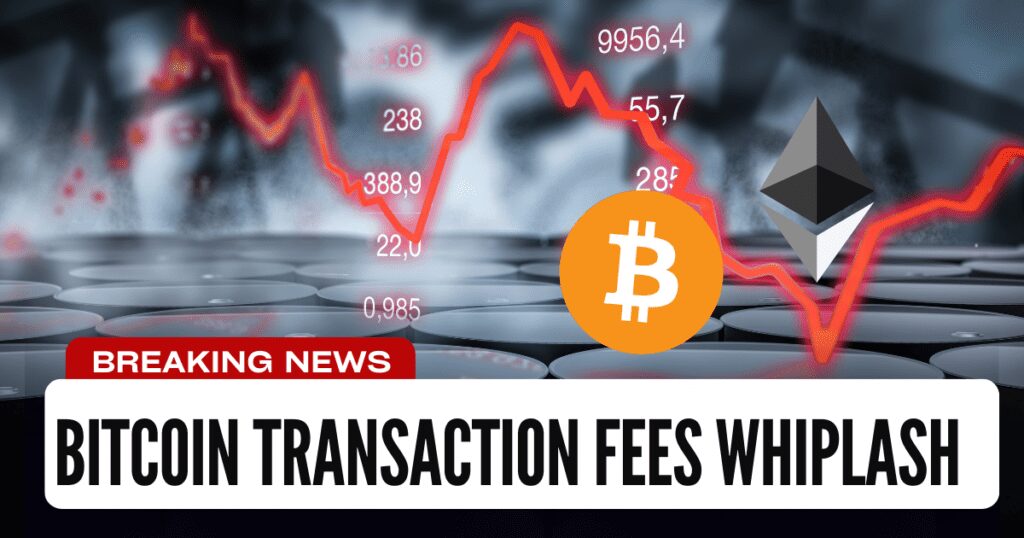 Bitcoin Transaction fee surged