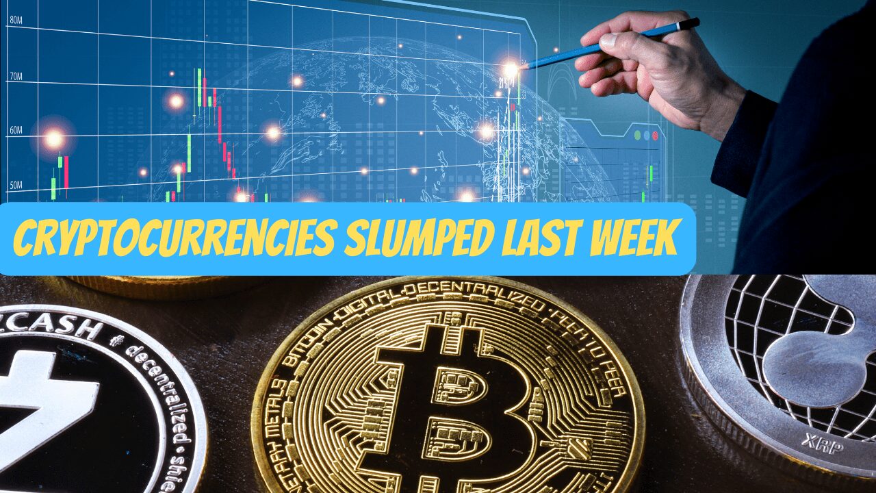 Crypto prices slumped