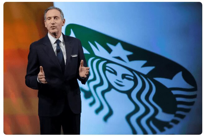 Starbucks CEO Howard Schultz
